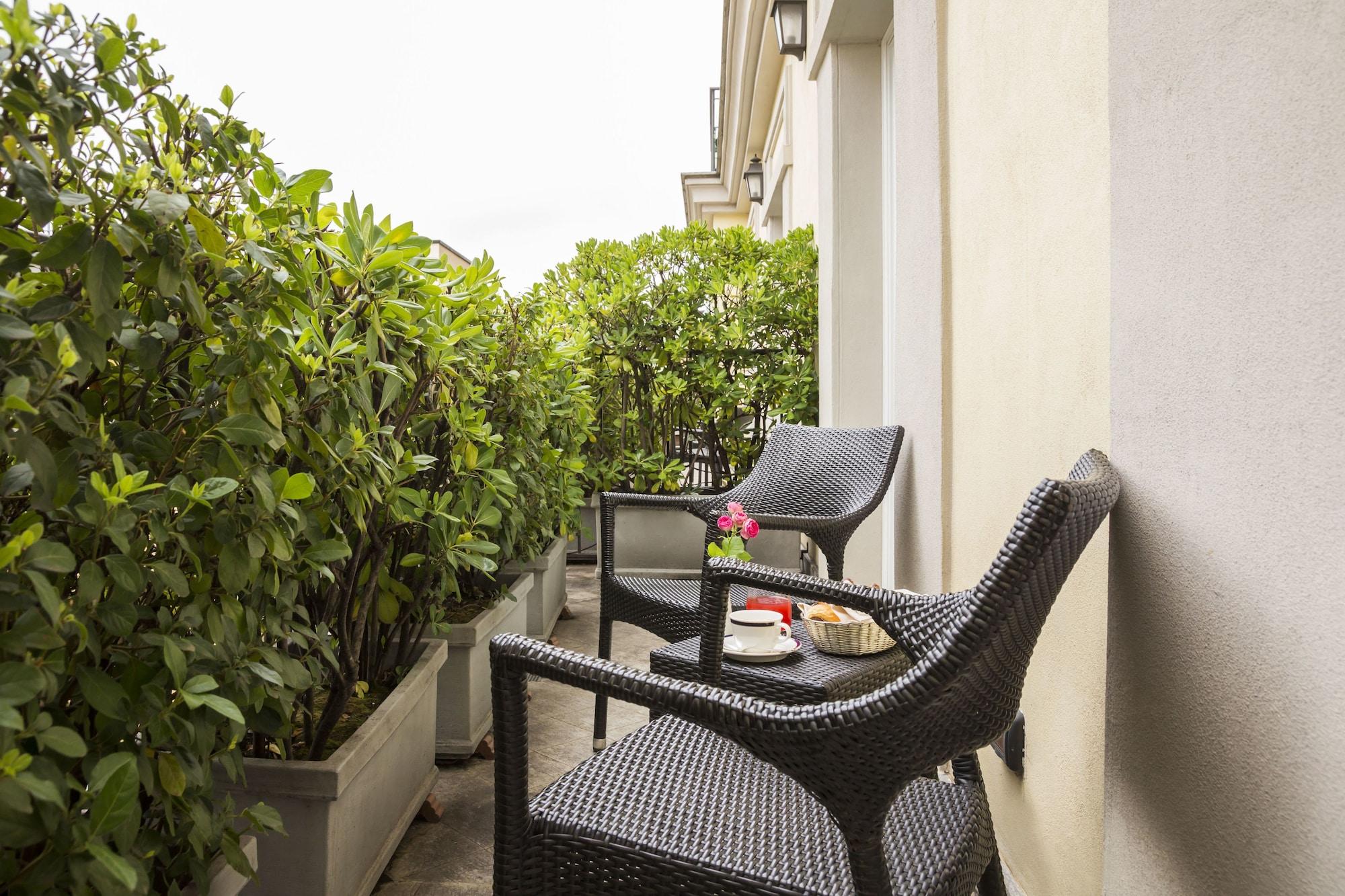 Hotel Manzoni Mailand Exterior foto