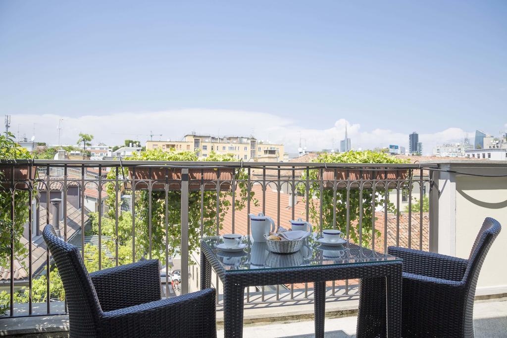 Hotel Manzoni Mailand Exterior foto